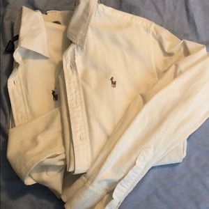 TWO long sleeve Ralph Lauren classic fit